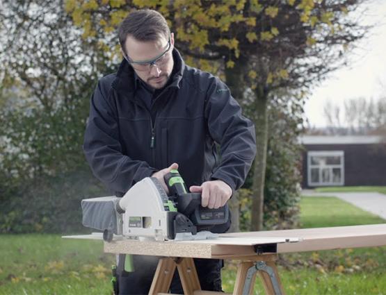 Scie plongeante filaire Festool TSC 55 KEBI 